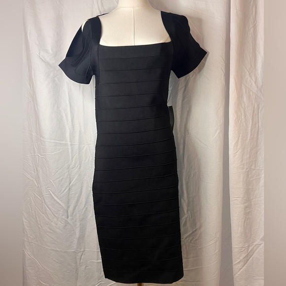 Boston Proper Bandage Cold-Shoulder Dress - Size M (NWT) - Picture 1 of 8